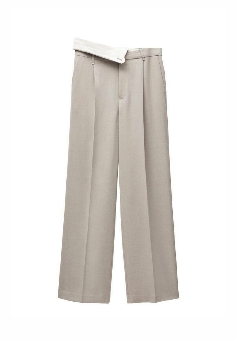 Mango Broek zandkleur