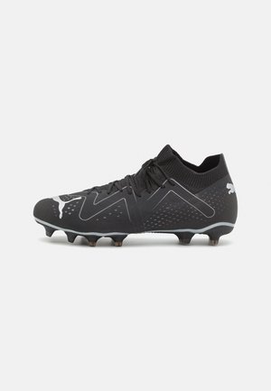 FUTURE MATCH FG/AG - Moulded stud football boots - black/silver