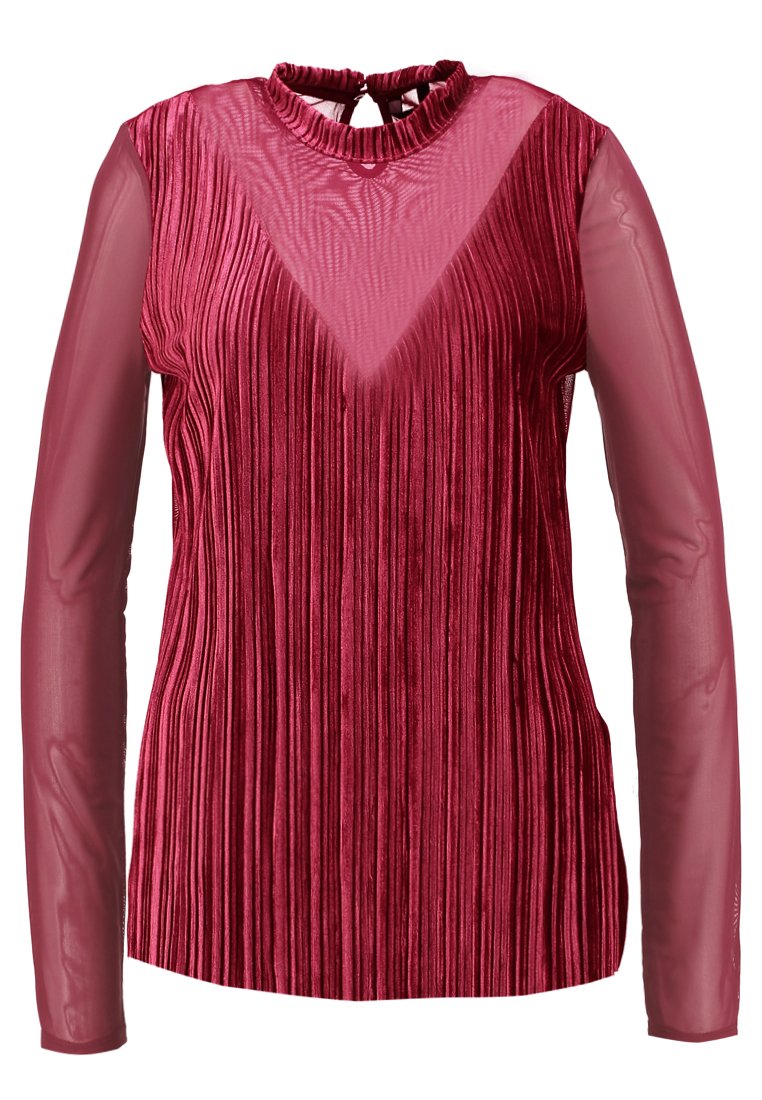 Vero Moda Longsleeve donkerrood Vero Moda Longsleeve donkerrood