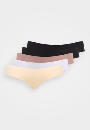 AIRLITE THONG 5 PACK - Στρινγκ - white/beige/brown/black