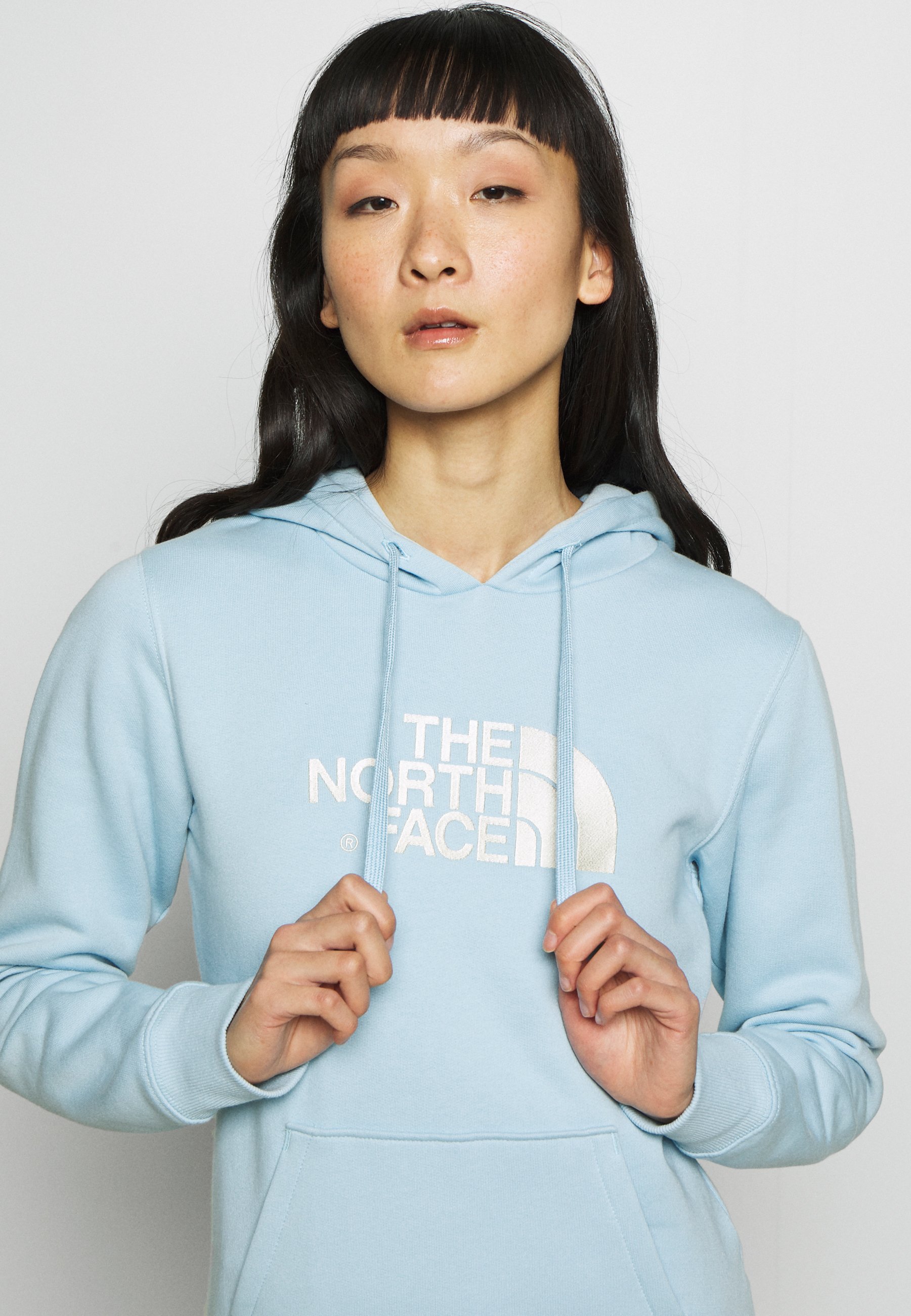 light blue drew hoodie