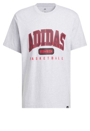 adidas Performance, ADIDAS PERFORMANCE COLLEGIATE GRAPHIC T-SHIRT - Camiseta estampada - light grey heather