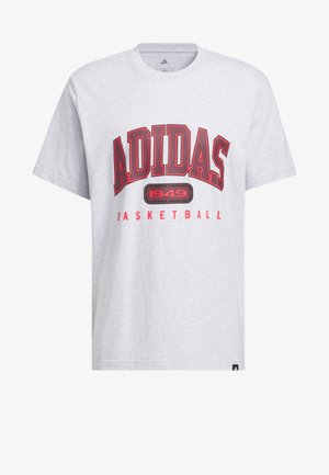 adidas Performance, ADIDAS PERFORMANCE COLLEGIATE GRAPHIC T-SHIRT - T-shirt print - light grey heather