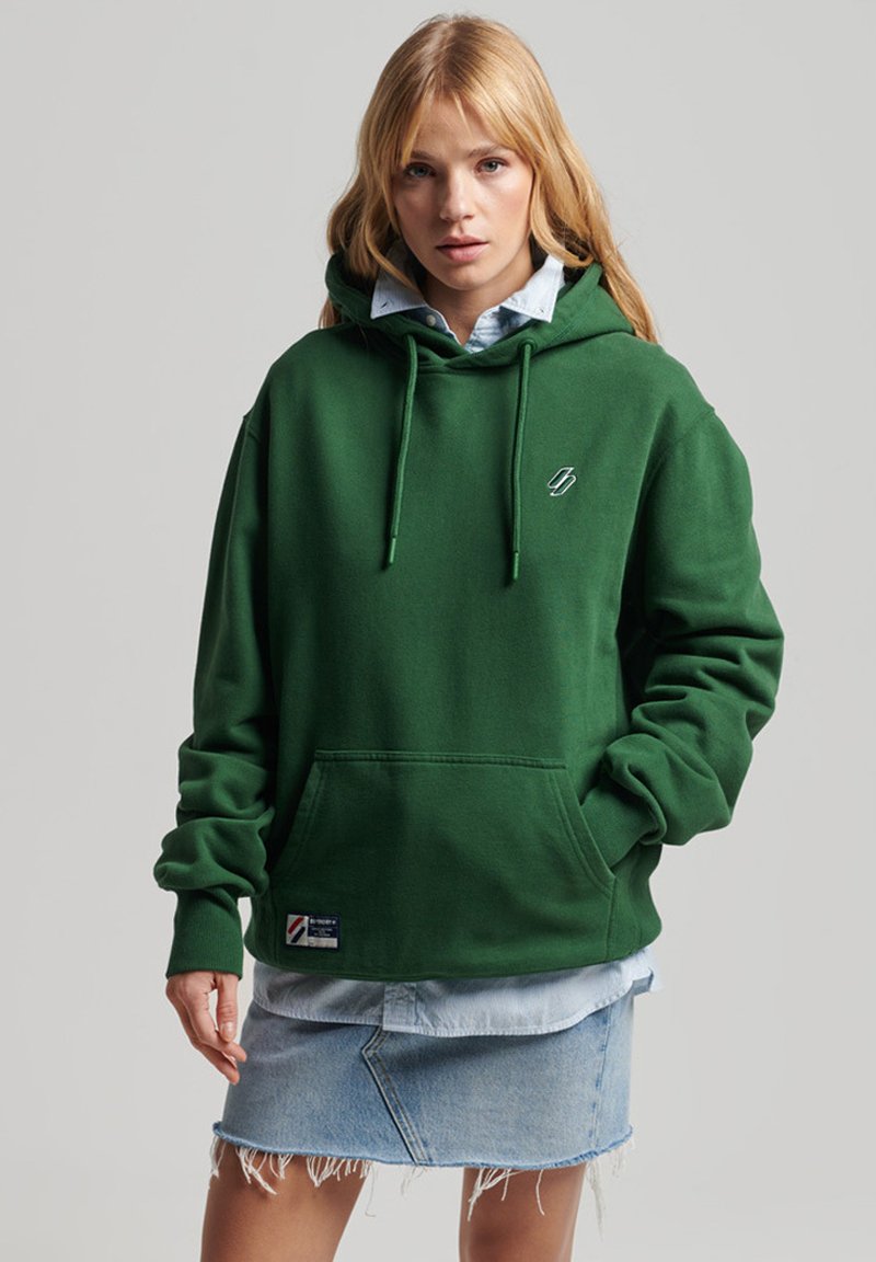 Superdry CODE ESSENTIAL Hoodie dark green/green Zalando.ie