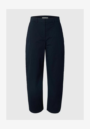 Selected, CHINOS BARREL FIT - Stoffhose - dark sapphire