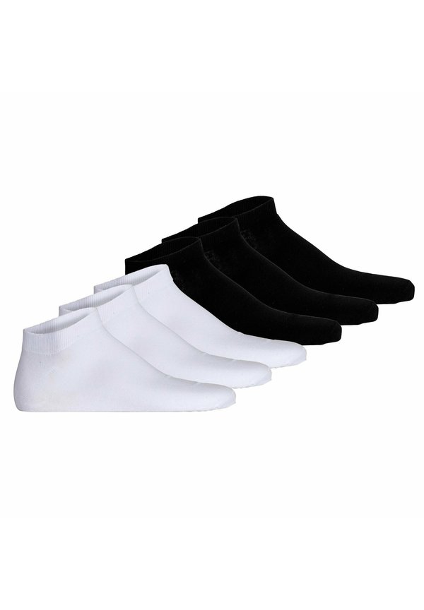 UNISEX 6ER PACK - Socken - schwarz weiß