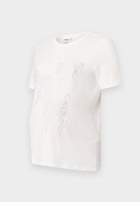 OLMGRY O NECK TEE  - T-shirt con stampa - cloud dancer