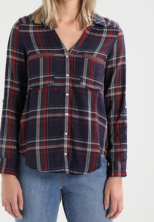 Overhemdblouse - berry