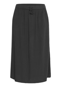 KCMILLE - Falda acampanada - black oyster