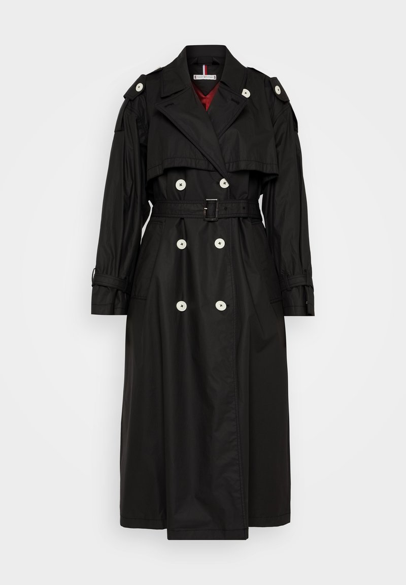 Tommy Hilfiger Trenchcoat zwart Tommy Hilfiger Trenchcoat zwart