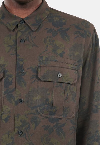 The Kooples É FLEURI - Camicia - dark brown