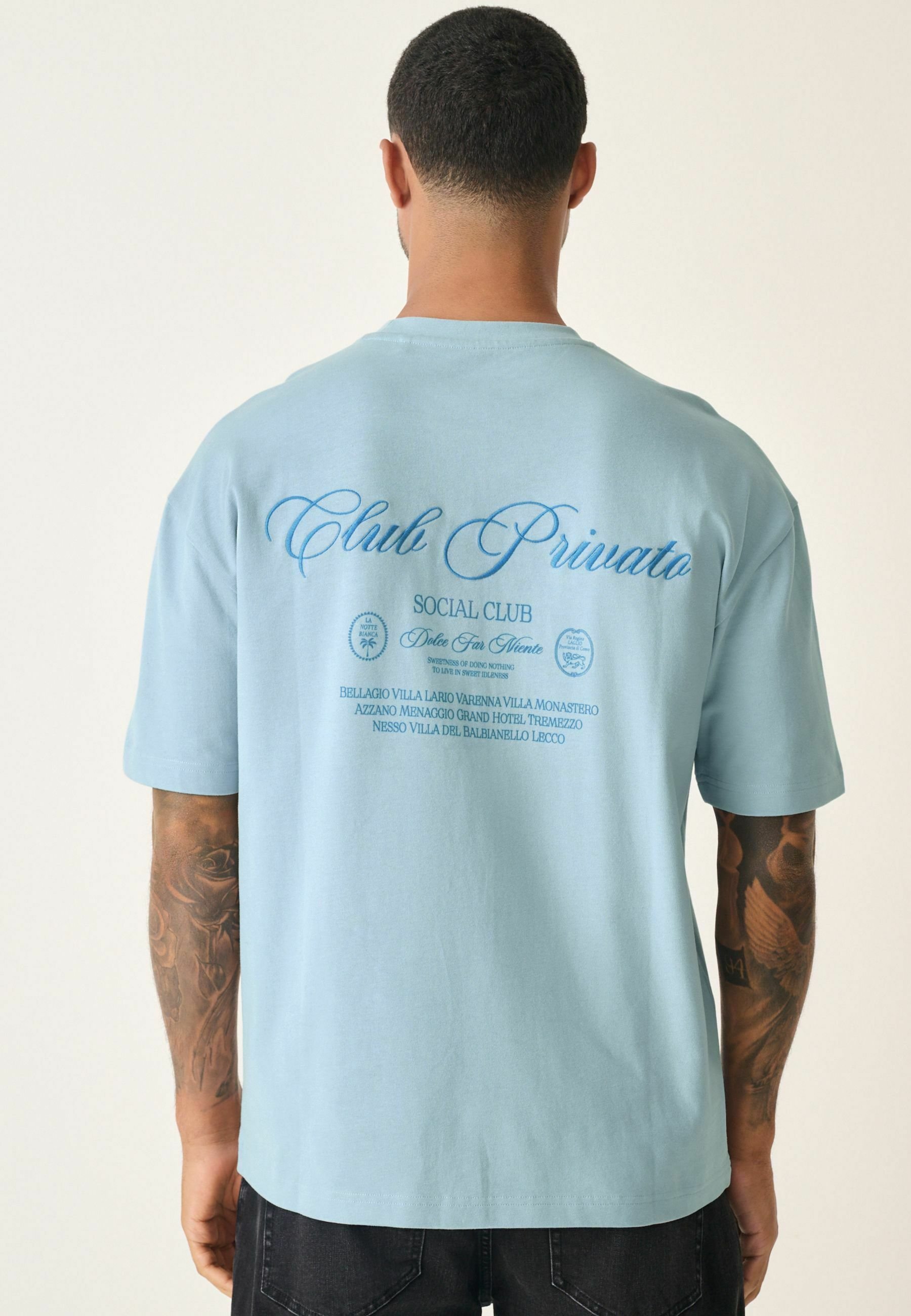 Next T-shirt imprimé - light blue/bleu