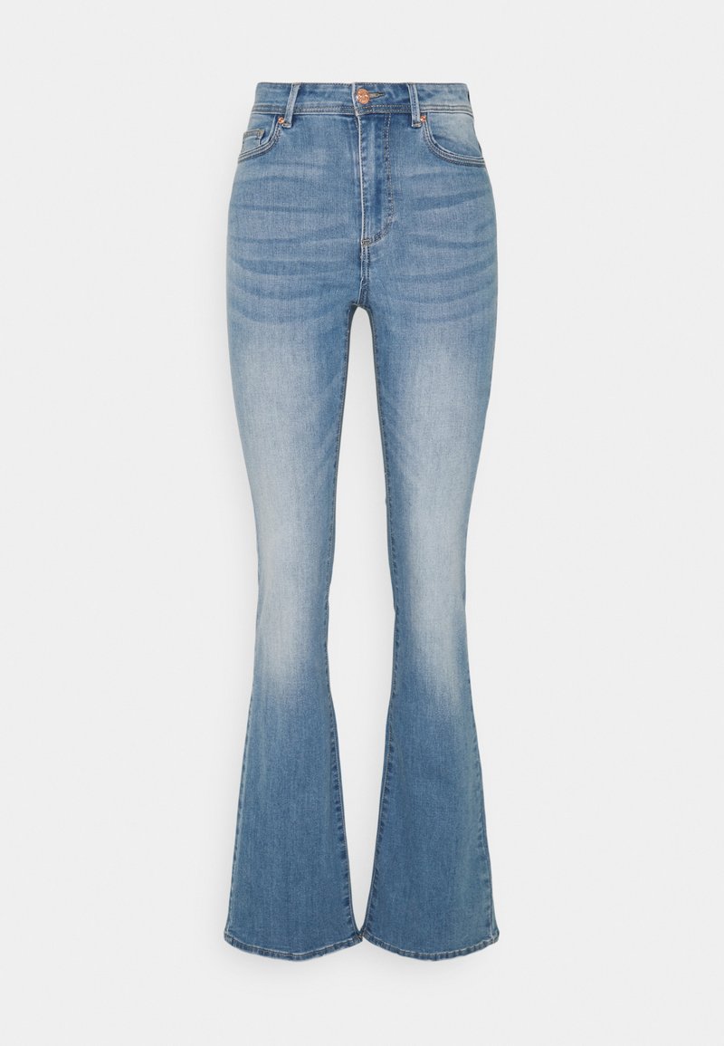 ONLY ONLWAUW LIFE FLARE Flared Jeans light medium blue/hellblau