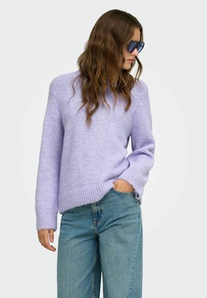 ONLY, KNITTED PULLOVER ONLSAHERI KNITTED PULLOVER - Pullover - sand verbena