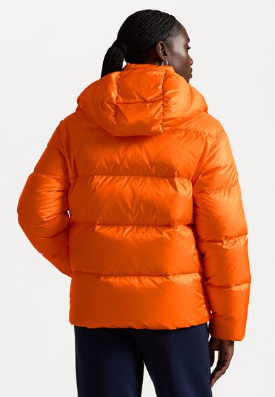 Polo Ralph Lauren WATER REPELLENT QUILTED DOWN JACKET - Jachetă cu puf - orange