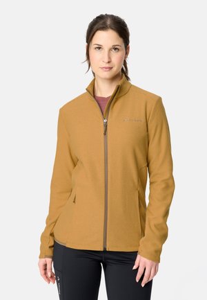 Vaude, VAUDE JACKEN WOMEN'S STRATHCONA FLEECE JACKET - Fleece jacket - peanut butter