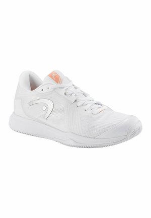 SPRINT TEAM  - Clay court tennis shoes - weiss türkis (727)