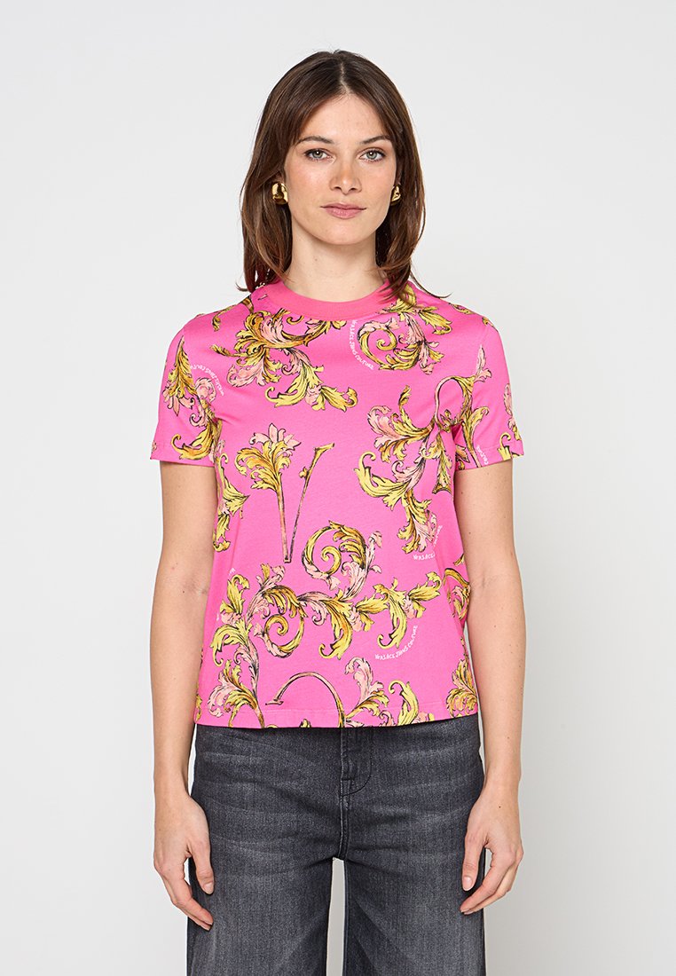 Versace Jeans Couture T-shirt print roze