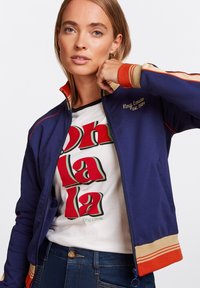 King Louie LILA COL DAYTONA  - Sudadera con cremallera - blue