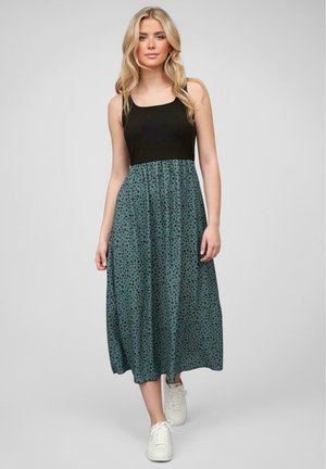 MIT PRINT - Day dress - green