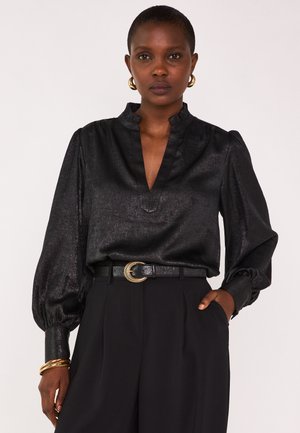 BETH BL FOIL - Camicia - noir