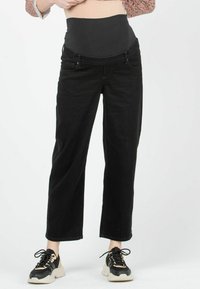 Attesa Maternity RHIANNA  - Vaqueros rectos - 200 black