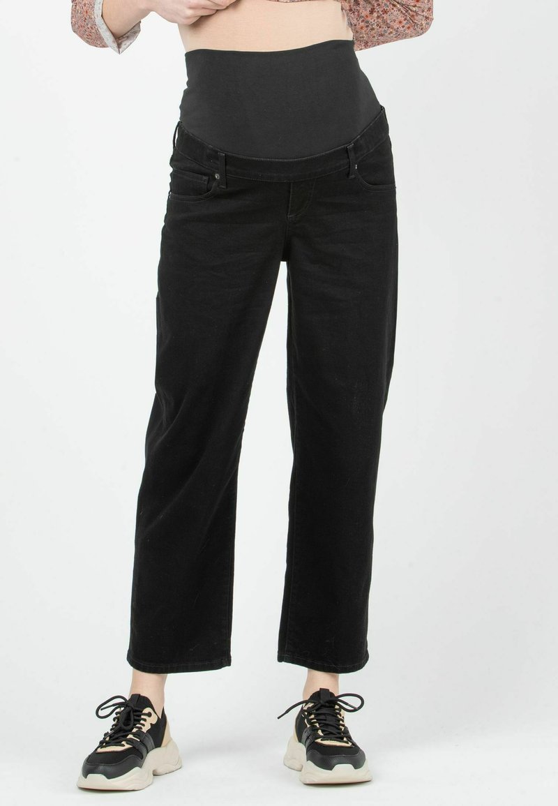 Attesa Maternity RHIANNA  - Vaqueros rectos - 200 black