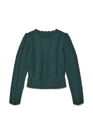Calliope CON LAVORAZIONE - Maglione - verde bosco