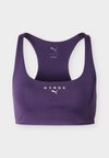 PUMA X HYROX TECH BRA - Αθλητικό σουτιέν μεσαίας στήριξης - deep plum
