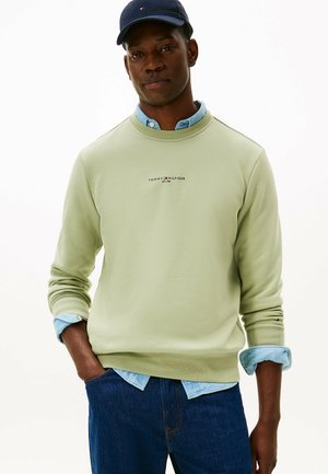 LOGO TIPPED CREWNECK - Sudadera - earth sage