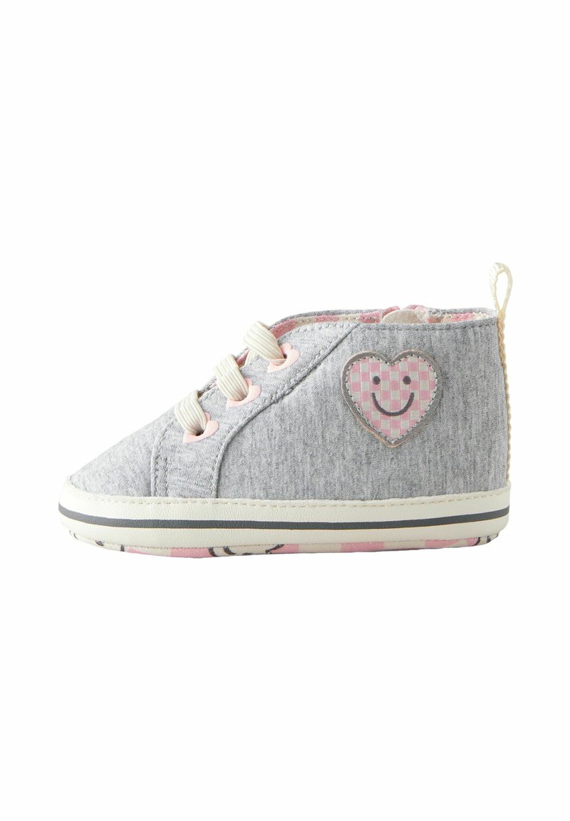 Next - REGULAR FIT - CHARACTER - Krabbelschuh - grey heart, Vergrößern