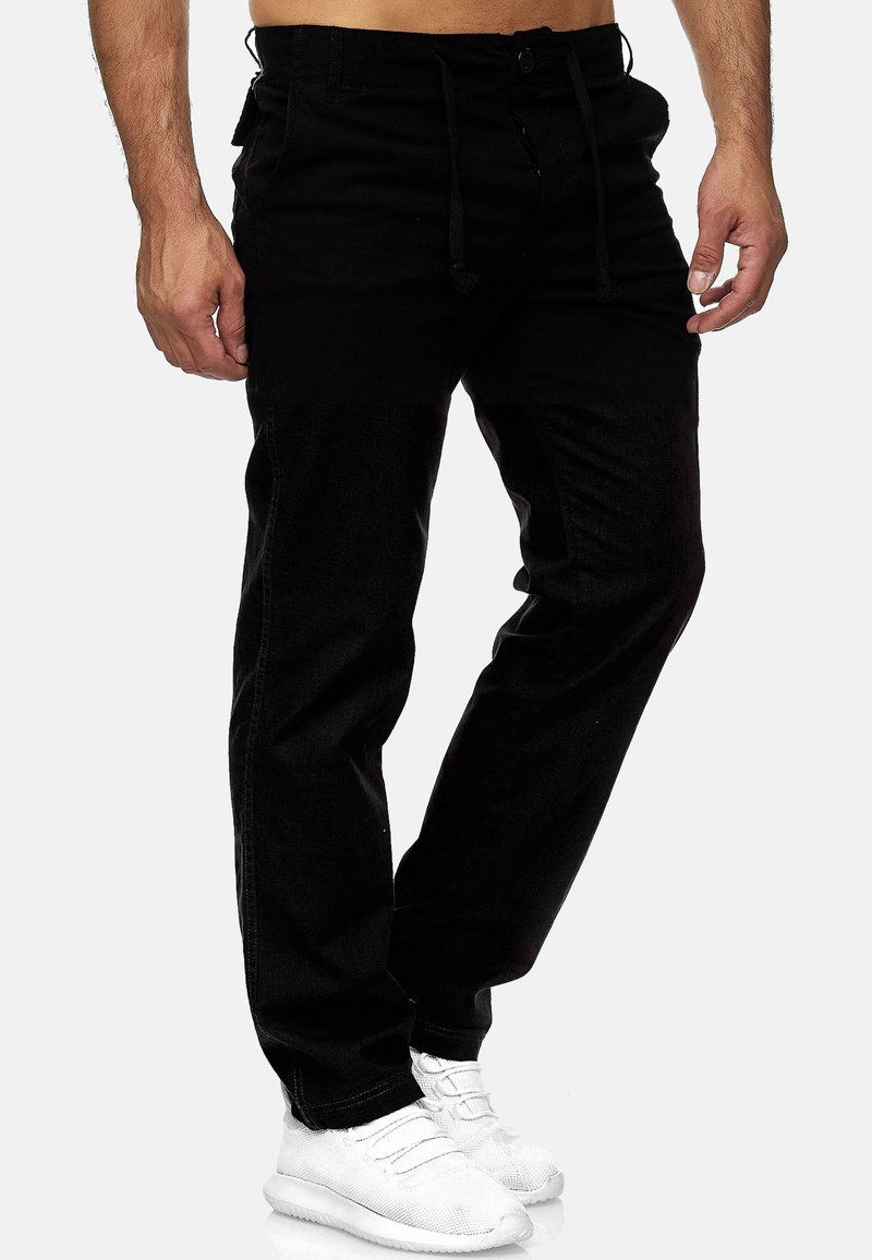 Herren Chinos | RESLAD RESLAD Stoffhose schwarz - GV67338 Herren Chinos | RESLAD RESLAD Stoffhose schwarz - GV67338