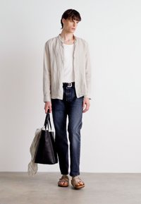 HUGO ELVORY - Camisa - light/pastel grey