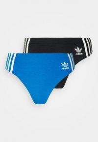 adidas Originals WIDE SIDE 2 PACK - Stringit - black/bluebird/sininen ...