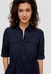 s.Oliver MIT BRODERIE ANGLAISE - Särkkleit - navy