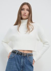Calliope CROP DOLCEVITA - Maglione - bianco lana