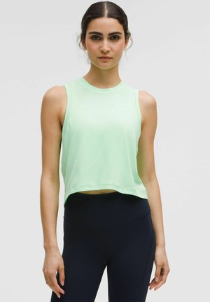 SWIFTLY HIGH-LOW CROPPED - Top - Citra Lime