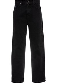 RETRO BAGGY WORKWEAR - Džínsy s rovným strihom - vintage black