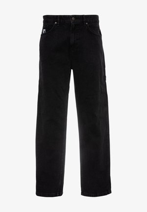 KMI-PL063-001-03 RETRO BAGGY WORKWEAR  - Sirgete säärtega teksad - vintage black