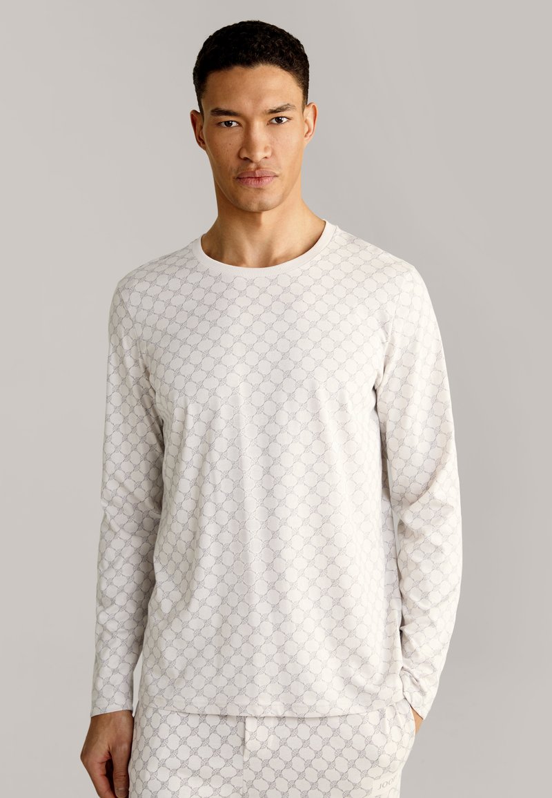 JOOP! GEMUSTERT - Nachtwäsche Shirt - offwhite grau