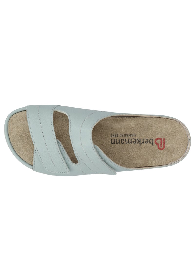 Berkemann Daria Ladies Sandal In Smooth Beige Leather — Classic Comfort