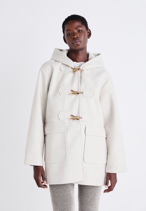 ONLBLAKE VILDA DUFFLE HOOD COAT - Pitkä takki - pumice stone melange