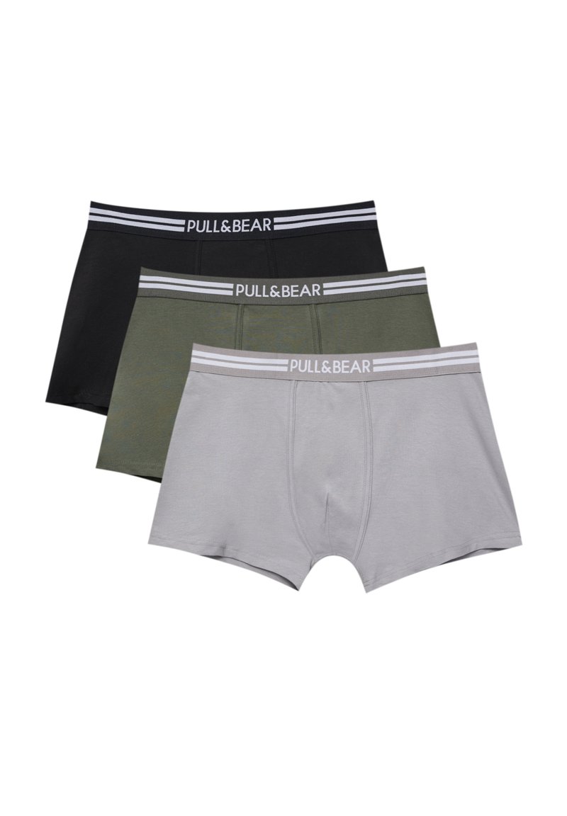 PULL&BEAR PACK OF 3 Panties black/schwarz Zalando.de