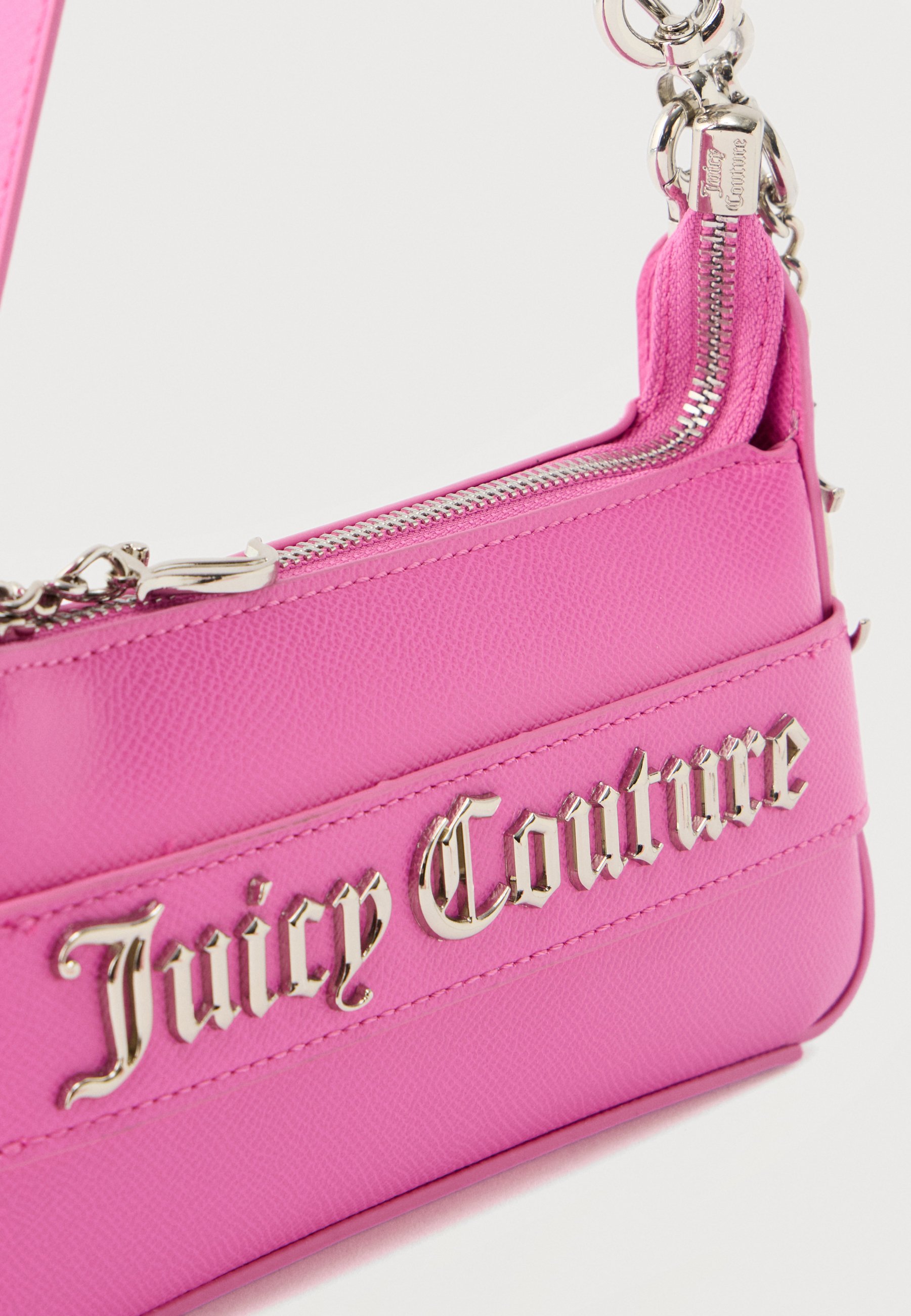 Juicy Couture JASMINE SMALL HOBO - Handbag - super pink/pink - Zalando