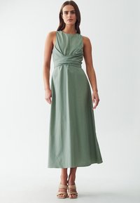 WILLA REVIVAL MIDI - Dnevna haljina - sage green