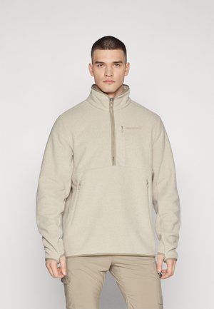 FEMUND WARM HALFZIP UNISEX - Fleecetröja - pure cashmere