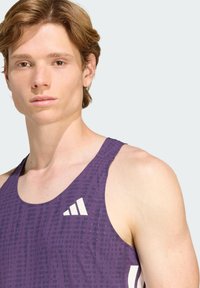adidas Performance SNGLT - Top - aurora plum/noble ink