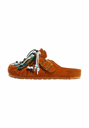 GEO DESERT - Muiltjes - tan suede