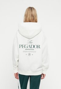 Pegador PALAI OVERSIZED - Mikina s kapucňou - washed warm white