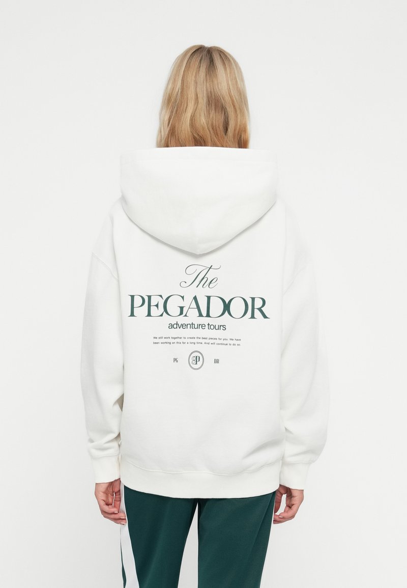 Pegador PALAI OVERSIZED - Mikina s kapucňou - washed warm white